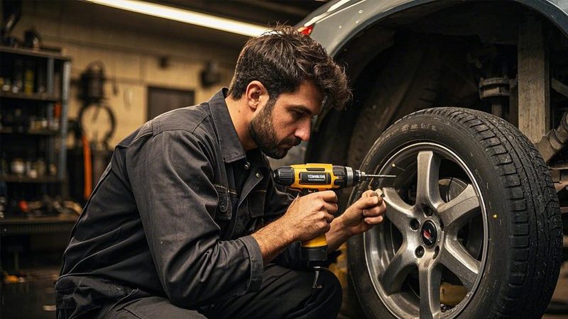 Tighten or Replace Loose Lug Nuts